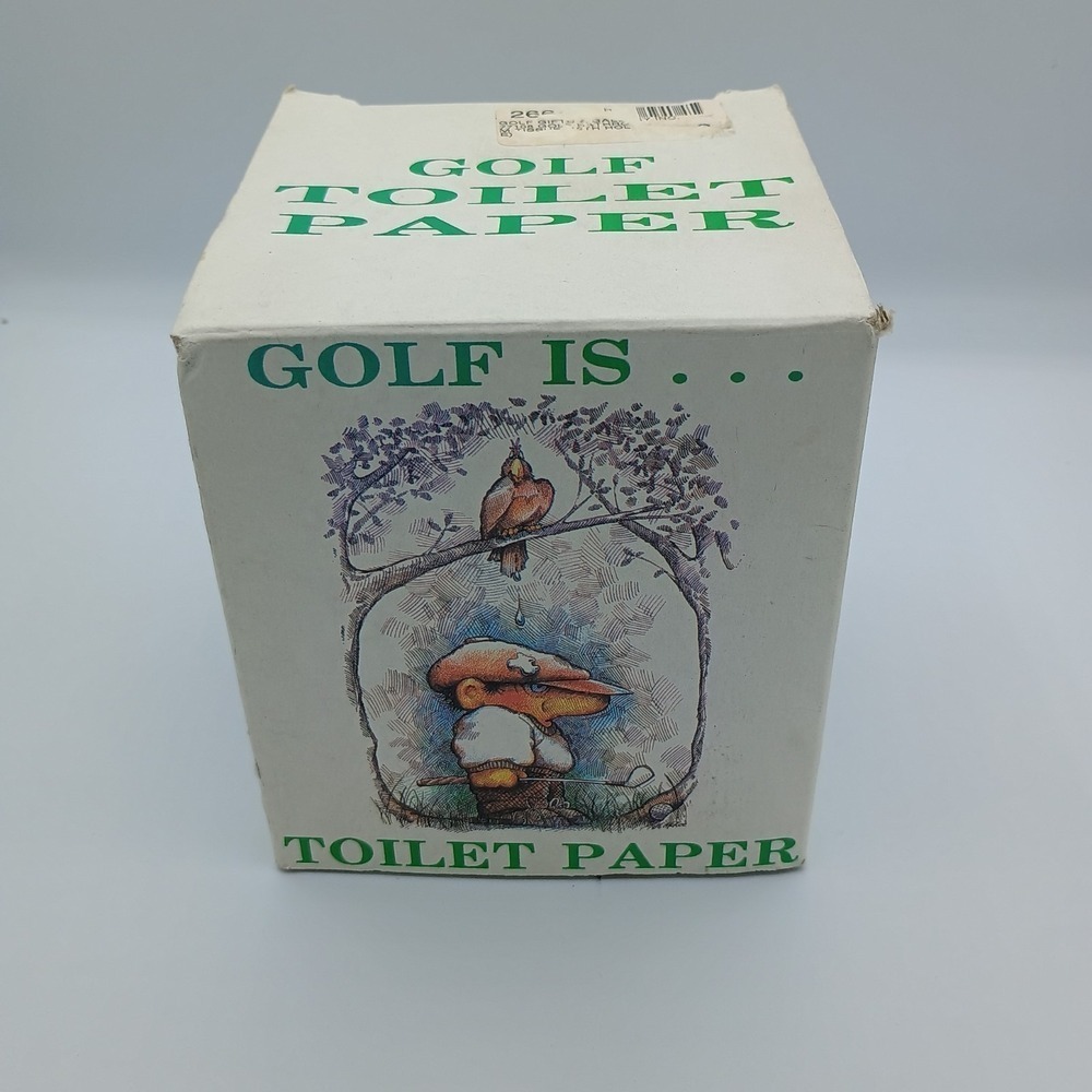 Golf Is .. Funny Golf Toilet Paper Joke Gag Gift